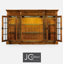 Casually Country Lighted China Cabinet-23515431