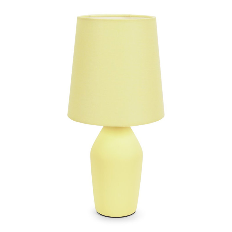 Daiva Ceramic Table Lamp, Yes, Yellow