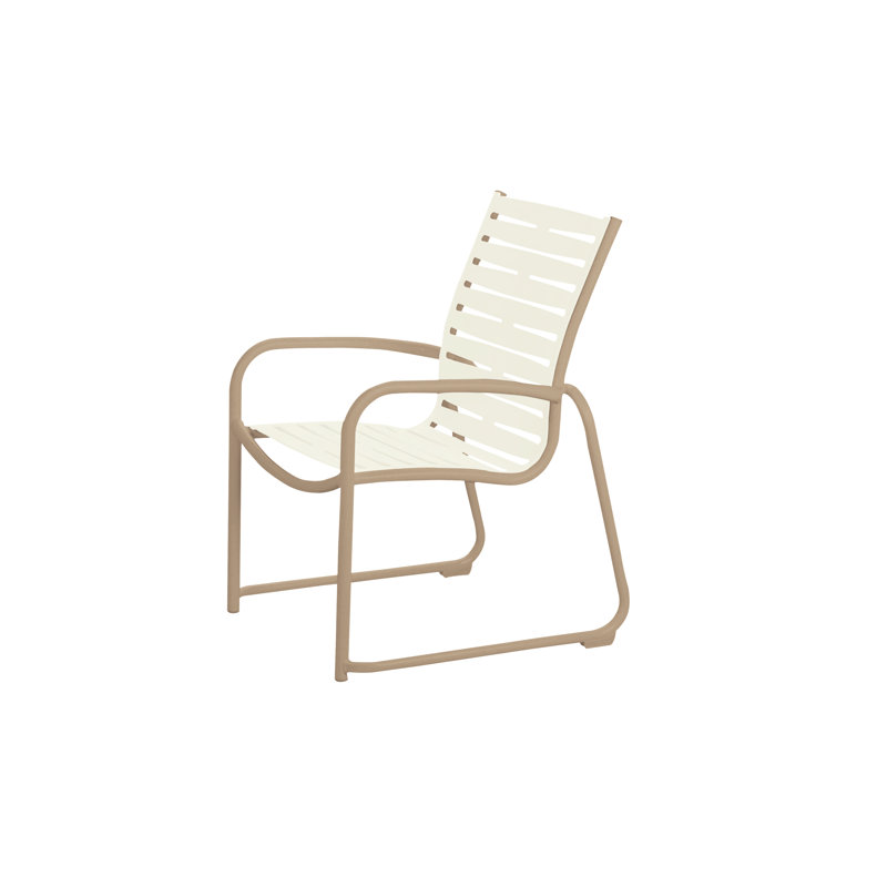 Chaise de patio empilable Millennia EZ SPAN ™, Neige, Sonora