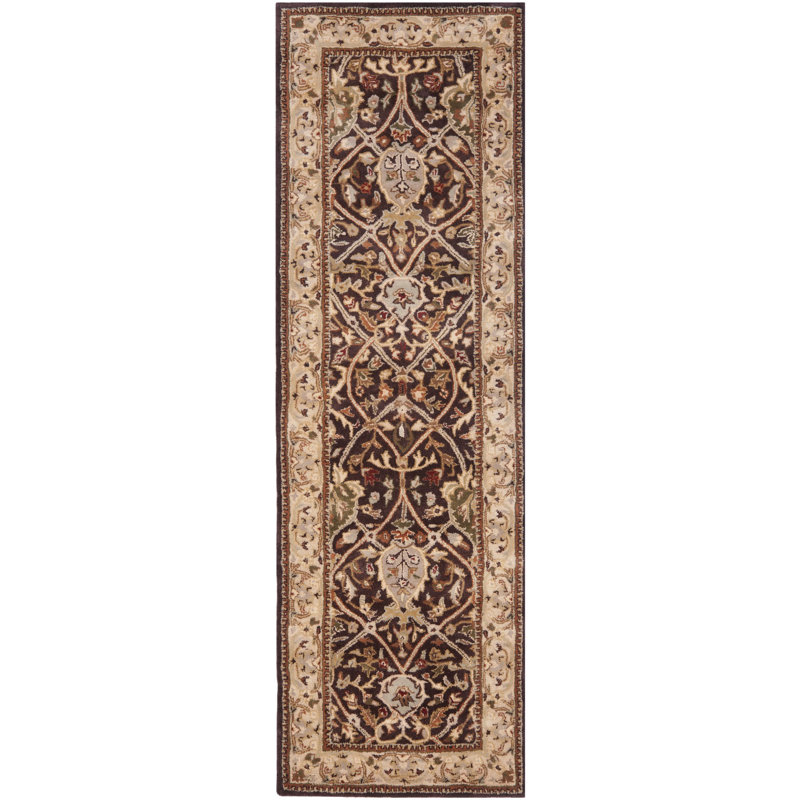 Evie Hand Tufted Wool Oriental Rug, Runner 2'6" x 8'