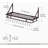30-Inch Oiled Bronze Wall-Mounted Pot Rack with 12 Hooks - Farmhouse Style-193883091
