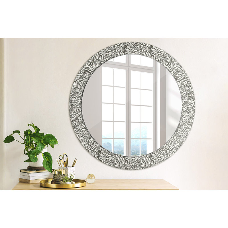 Huldar Glass Flat Wall Mirror