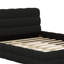Lit plateforme en tissu d'ameublement-1003659356