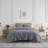 Pinch Pleated, Pintuck Duvet Cover Set with matching shams-227736031-227736027