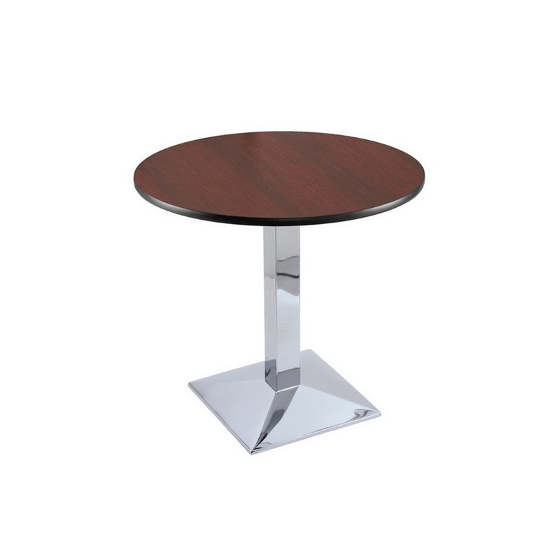 Table de salle à manger, Chrome, H 30 po x L 30 po x l 30 po