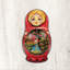 Décoration murale écarlate Matreshka