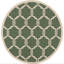 Tapis intérieur / extérieur vert / beige Arneshia-13764840