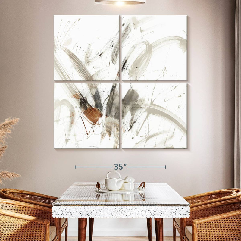 The Space Between Us I, 50" H x 50" W