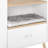 Becky 39" White Single Rest Cat Tree Bookshelf With Drawer