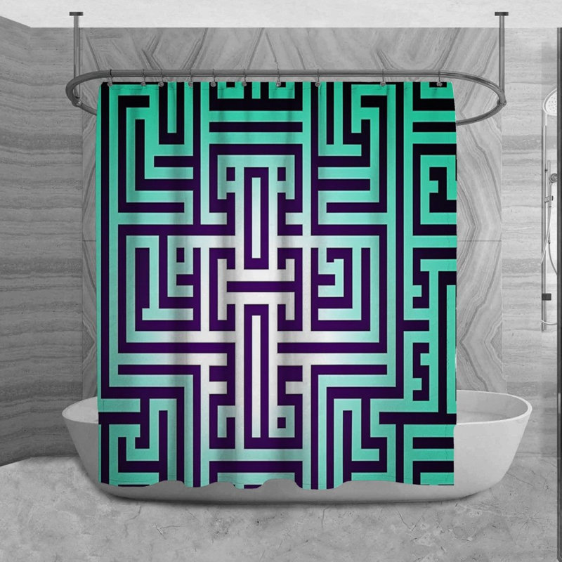 Rideau de douche Onida, H 73 po x l 70 po