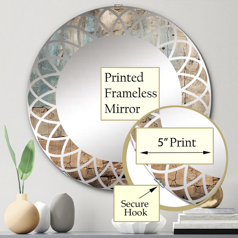 Miroir mural Mirphak - Religion & Spirituality, 24 po x 24 po