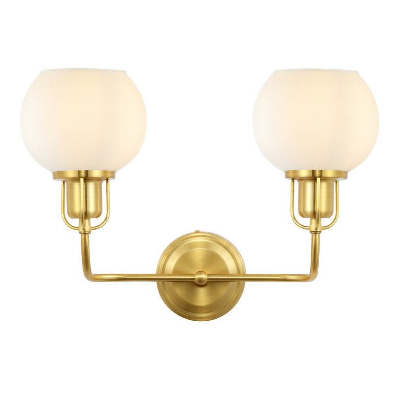 Nuhi Armed Sconce, White, 12'' x 15.75''