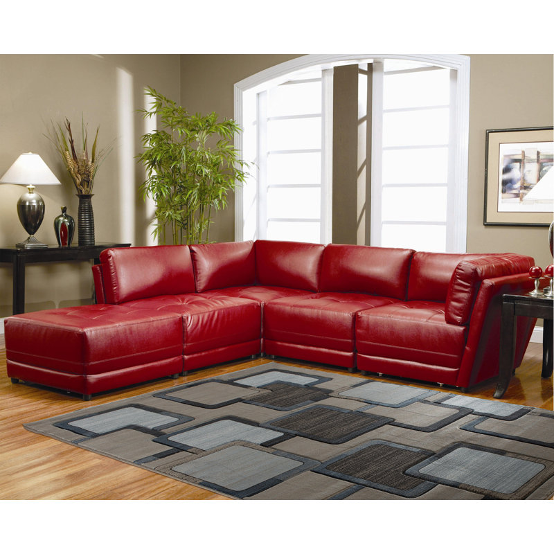 Tapis décoratif géométrique beige/noir Adonia, Rectangle 3 pi 9 po x 5 pi 9 po