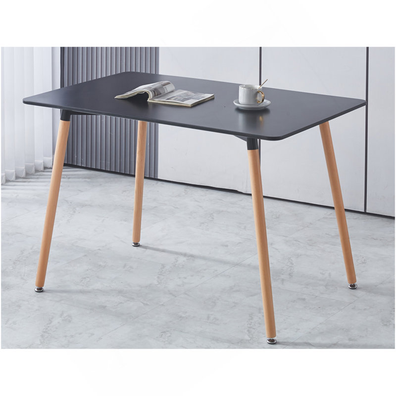 Table 115 x 75 x 75 cm, table à manger, table de bureau, table basse