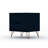 Rockefeller 20" Nightstand In Midnight Blue (2-Drawer)-238041620