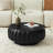 Round Solid Wood Carved Coffee Table