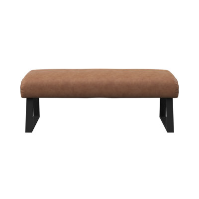 Bertrice Faux Leather Upholstered Bench