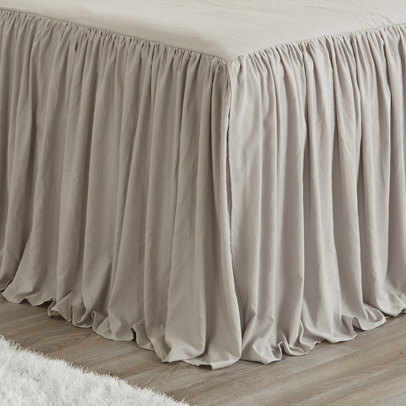 Ensemble d'édredon Gathered, Édredon pour très grand lit + 2 très grandes ta, Taupe
