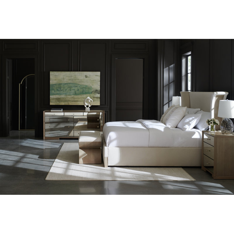 Upholstered Bed, King