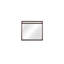 Miroir de commode en bois Rosy Rosyid