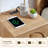 18''W Modern Nightstand with Charging Station, Bedside Table with 3 Large Drawers and Arched Panel Design-1354562579