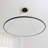 Eliades Large LED Simple Circle Round Pendant Light Remote Dimming-331906301-331906302