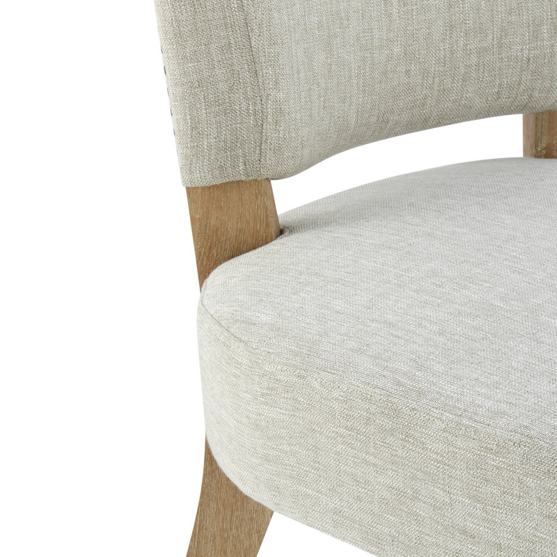 Yokota 55.88Cm Wide Side Chair, Rice, Natural