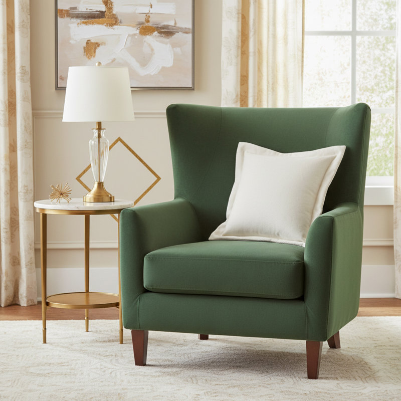 Feather Reversible Throw Pillow