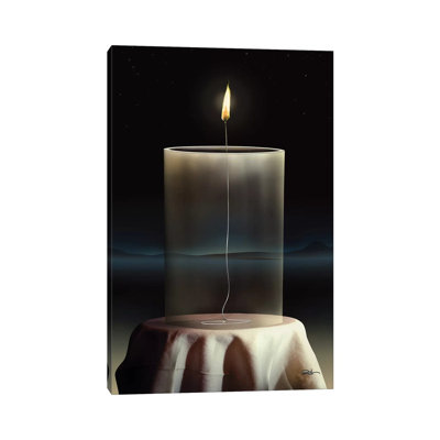 Vela Vidro (Candle Glass) 1 Piece Wrapped Canvas Wall Art