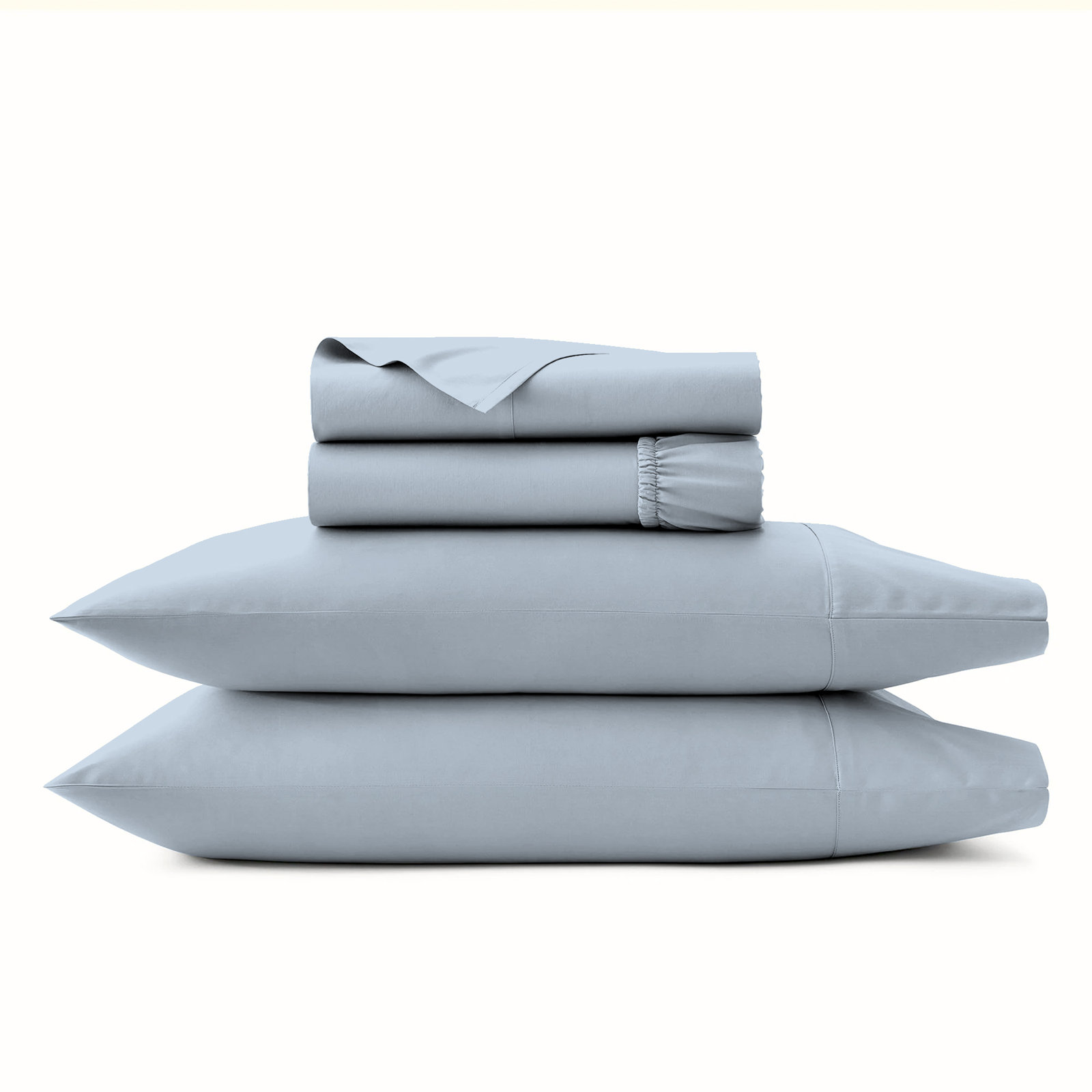 Egyptian Cotton Sheet Set, Full, Light Blue