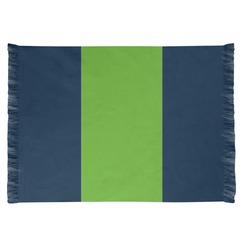 Tapis de la zone bleu football seattle, Non