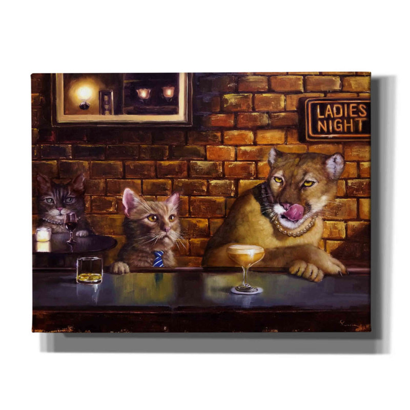 "On The Prowl" par Lucia Heffernan sur, H 26 po x l 34 po x P 1,5 po