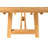 Romulus Rectangular Teak Extendable Outdoor Dining Table With Umbrella Hole , in. W 39'' in. D-28333153-28333151