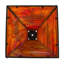Abat-jour empire en verre 7,5 po Jamariun