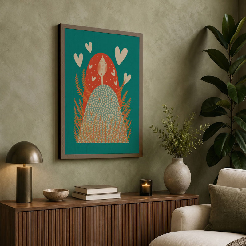 Print, 24x16 - 61.0 x 40.6 cm, Taupe Border