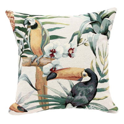 Tucan Square Pillow Cover & Insert