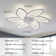 78cm 7 - Blade Reversable Dimmable LED Ceiling Fan With Remote Control And APP