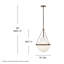 Luminaire suspendu Hinkley Collins