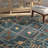 Renfrow Hand Hooked Wool And Cotton Southwestern Rug-69975410