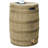 Good Ideas Rain Wizard Whiskey Style Rain Barrel with Overflow and Spigot-98666720-98666725