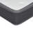 Pocket Spring Hybrid Bed In A Box Mattress, Plush Gel Memory Foam Mattress, White/Gray-943670832-943670796