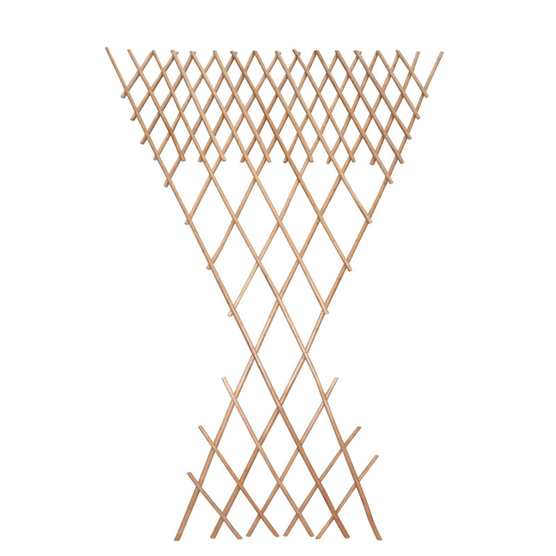 Double treillis en bois