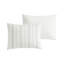 Édredon en coton très grand - gris et blanc pour la chaleur de la chambre - blanc / gris-121299378-121299377
