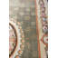 Antique Aubusson French Medallion Flat Weave Rug