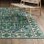 Tapis bleu / vert Aganlane-715021312