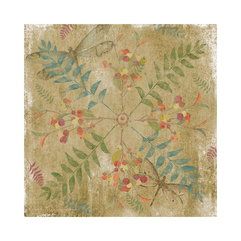Nature Tile II by Jade Reynolds - Wrapped Canvas Print, 93.98 cm H x 93.98 cm W x 3.175 cm D
