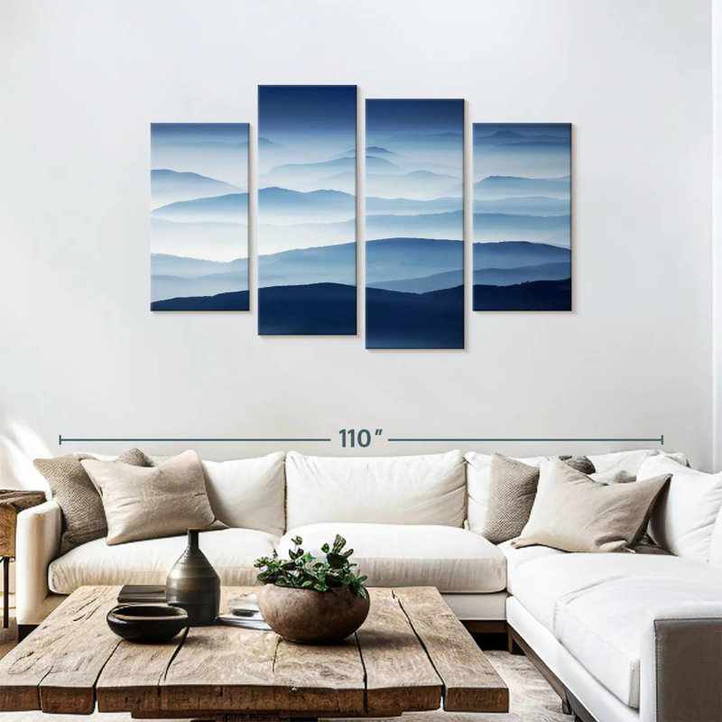 Alvord Parang Mountain Range, 48" H x 75" W