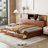 Wooden Daybed With 3 Storage Drawers-1214427664-1214427665