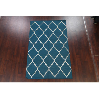 Wool Geometric Indoor Rug