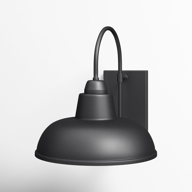Loma Aluminum Wall Light, Black